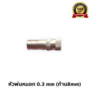 หัวพ่นหมอก 0.3 mm (ก้าน8mm)